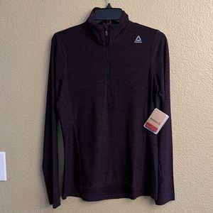 Dark Purple Reebok Training Zip-Up (NEW)